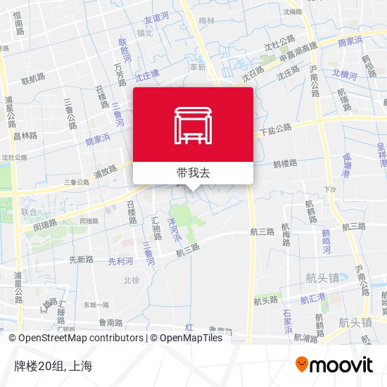 牌楼20组地图