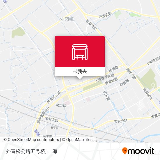 外青松公路五号桥地图