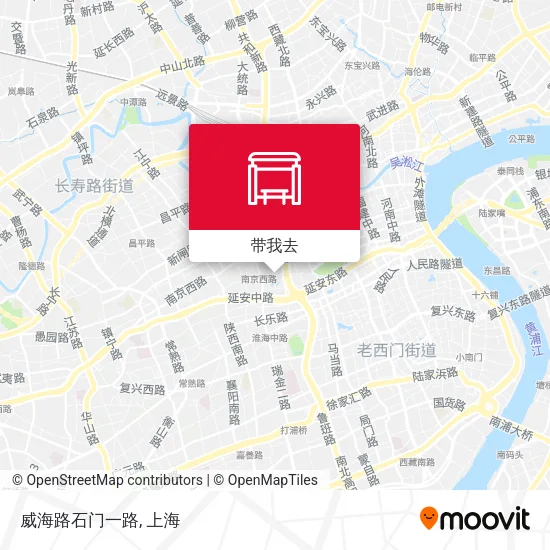 威海路石门一路地图