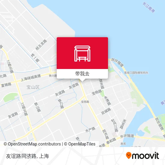 友谊路同济路地图