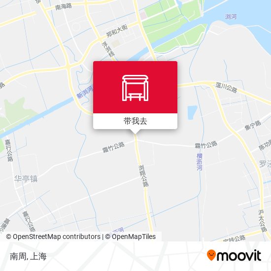 南周地图