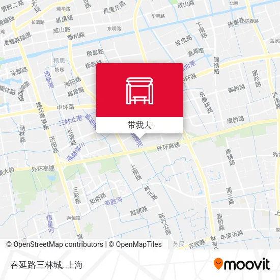 春延路三林城地图