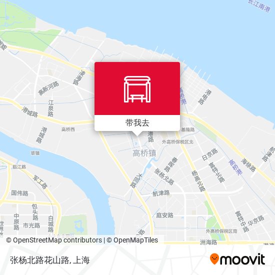 张杨北路花山路地图