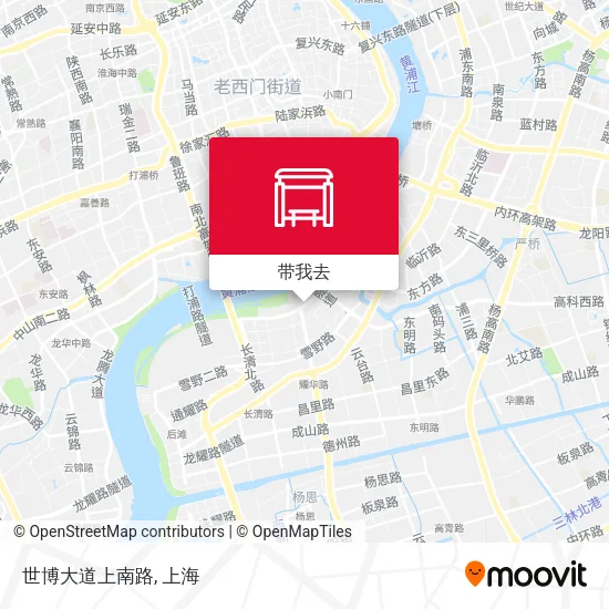 世博大道上南路地图