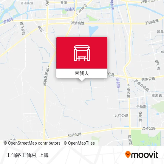 王仙路王仙村地图