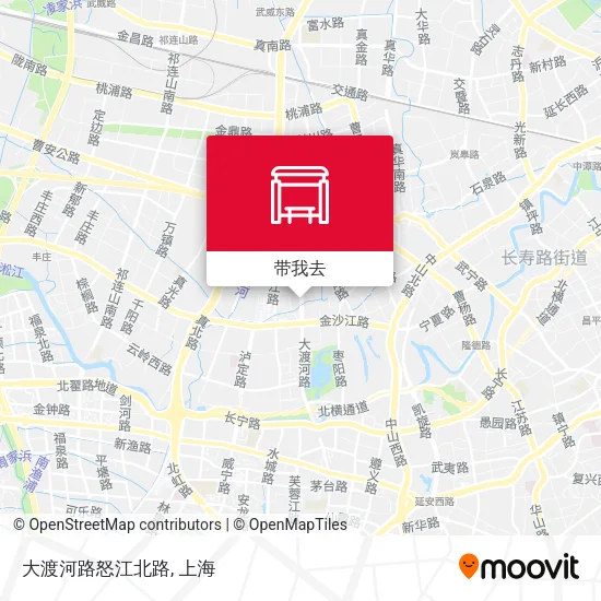 大渡河路怒江北路地图
