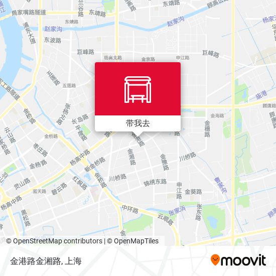 金港路金湘路地图