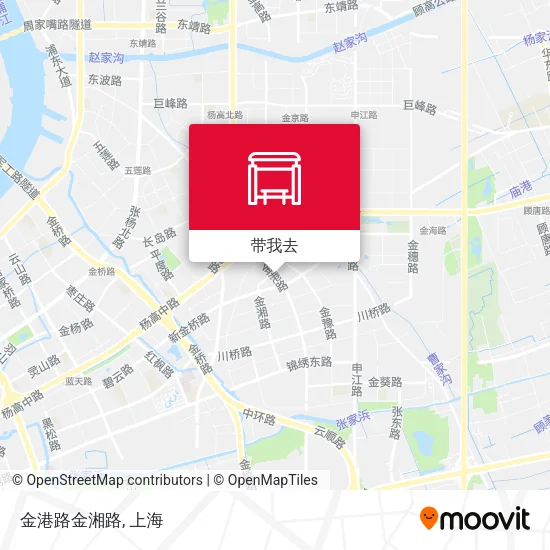 金港路金湘路地图