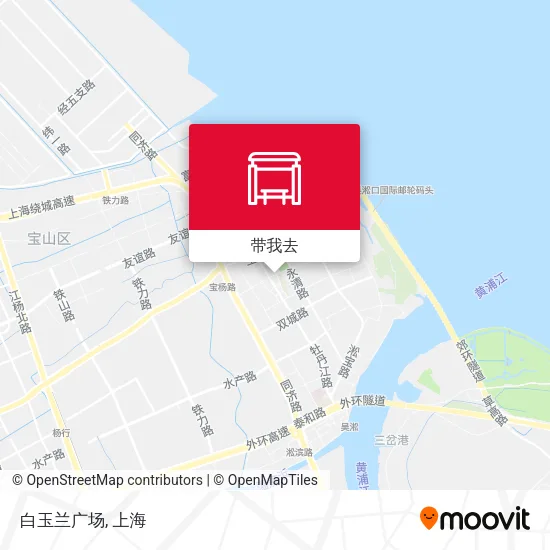 白玉兰广场地图