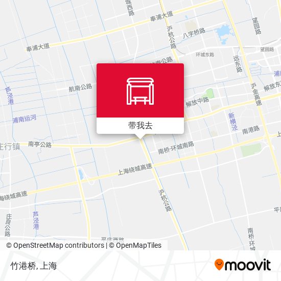 竹港桥地图