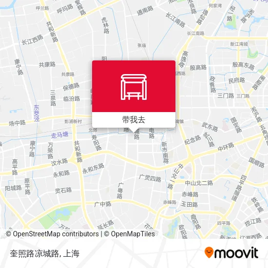 奎照路凉城路地图
