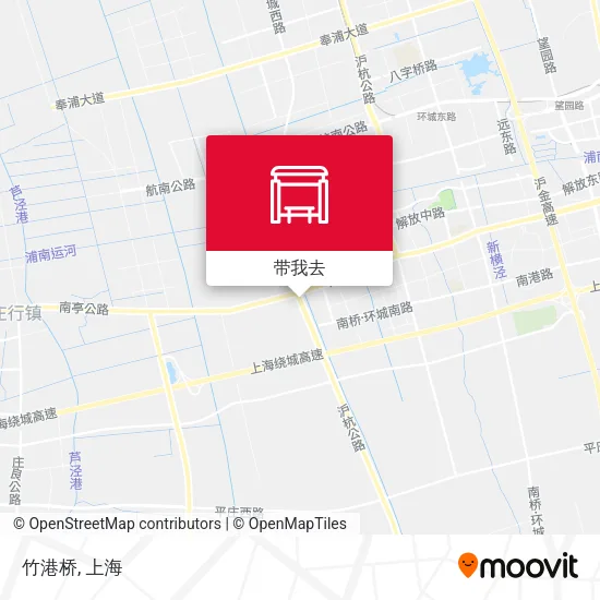 竹港桥地图