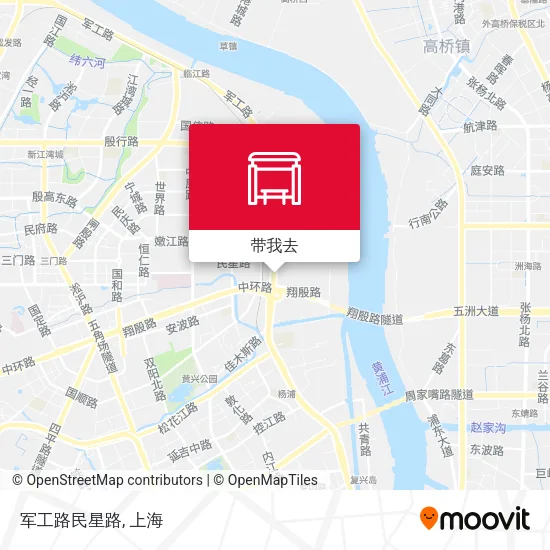 军工路民星路地图