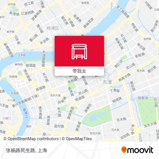 张杨路民生路地图