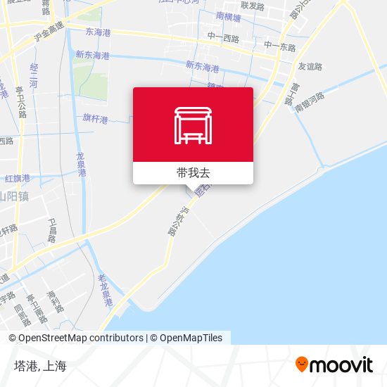塔港地图