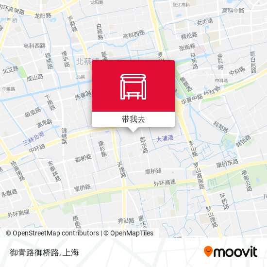 御青路御桥路地图