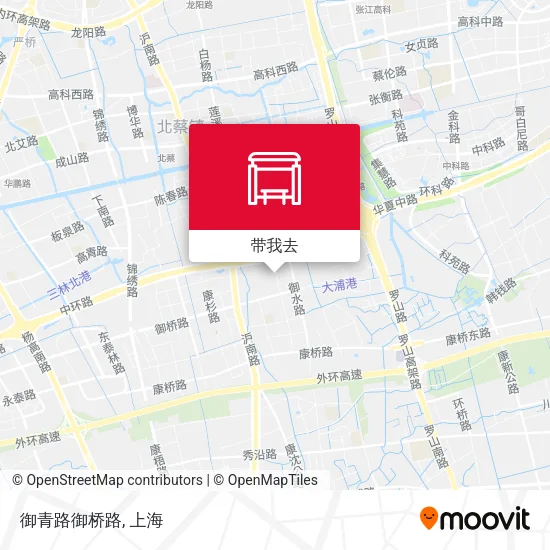 御青路御桥路地图