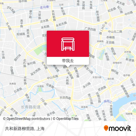 共和新路柳营路地图