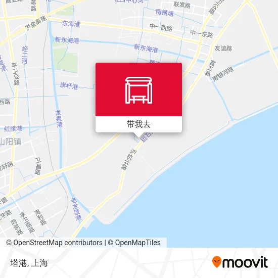 塔港地图