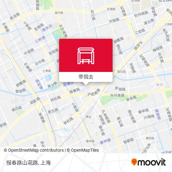 报春路山花路地图