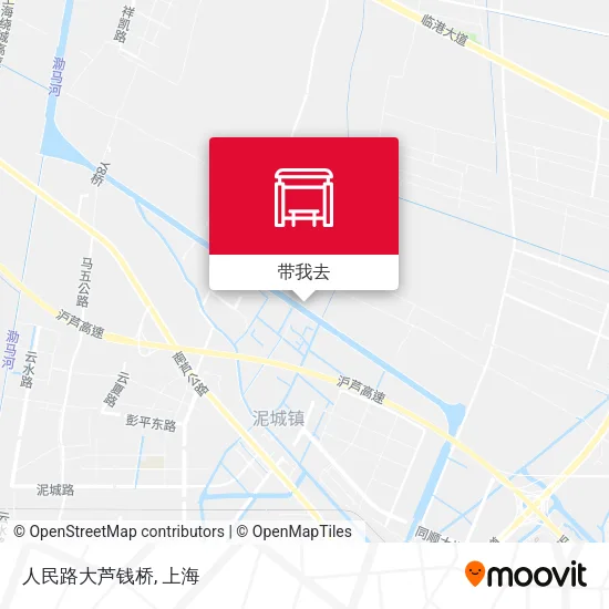 人民路大芦钱桥地图