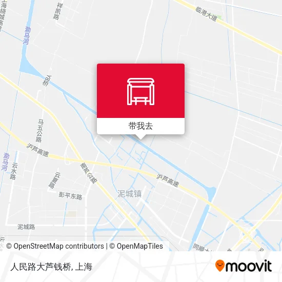 人民路大芦钱桥地图