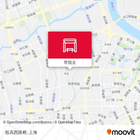 殷高西路桥地图