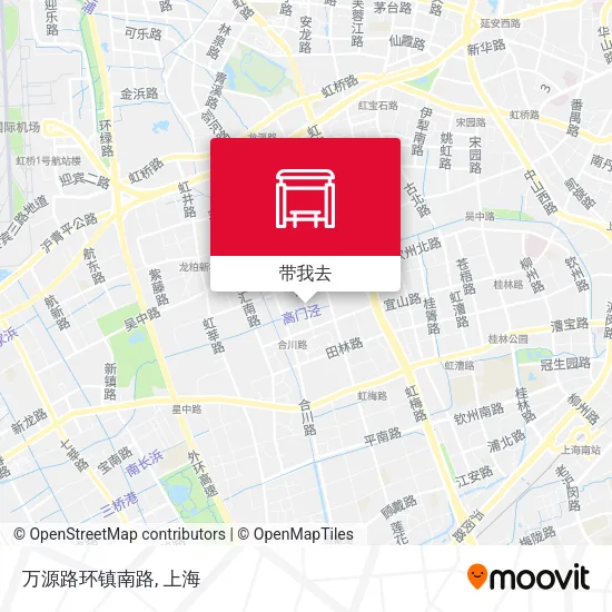 万源路环镇南路地图