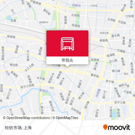 轻纺市场地图
