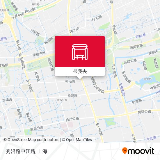 秀沿路申江路地图