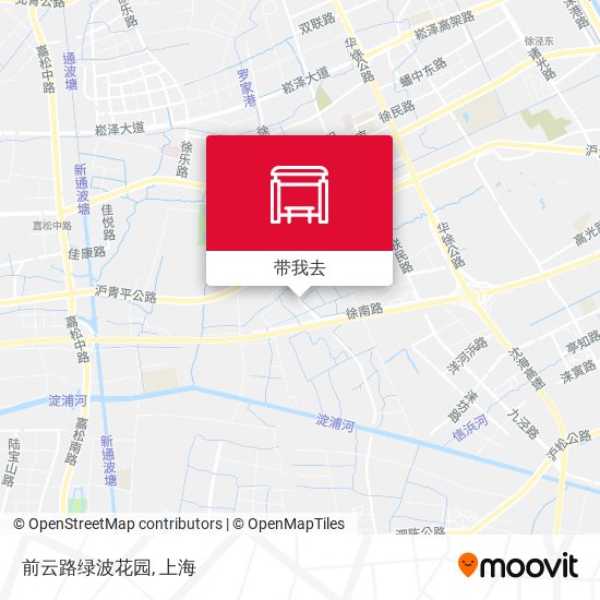前云路绿波花园地图