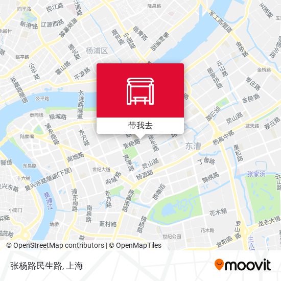 张杨路民生路地图