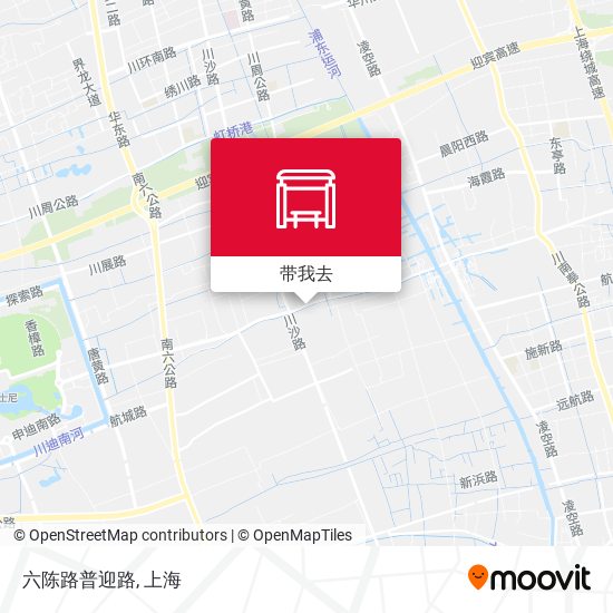 六陈路普迎路地图
