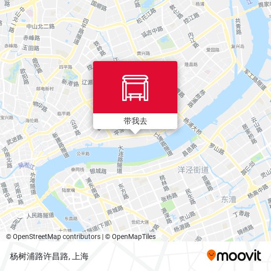 杨树浦路许昌路地图
