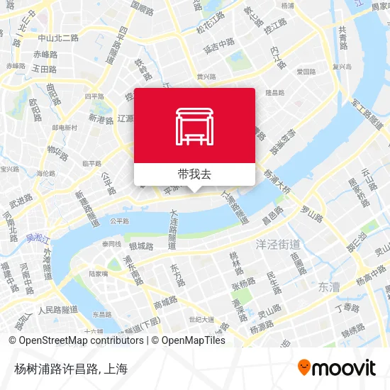 杨树浦路许昌路地图