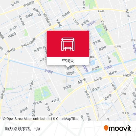 顾戴路顾黎路地图