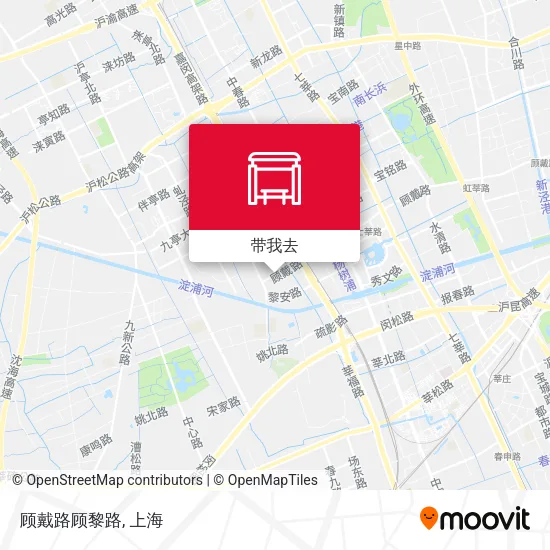 顾戴路顾黎路地图