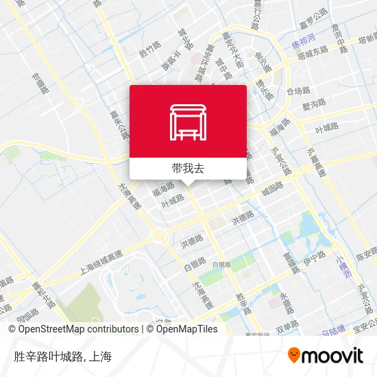胜辛路叶城路地图