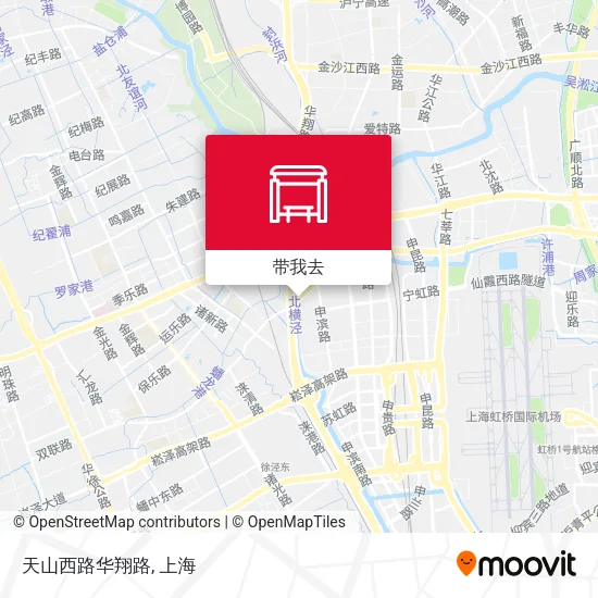 天山西路华翔路地图