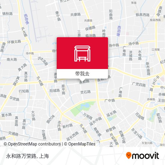 永和路万荣路地图