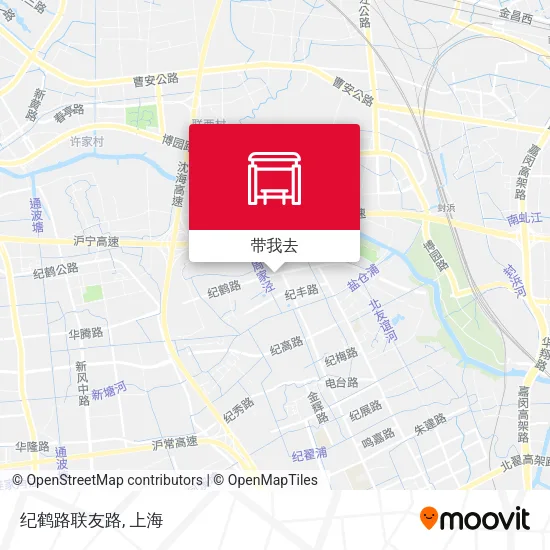 纪鹤路联友路地图