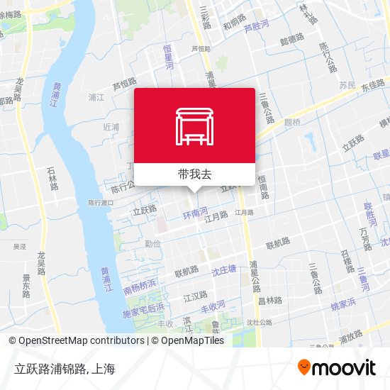 立跃路浦锦路地图