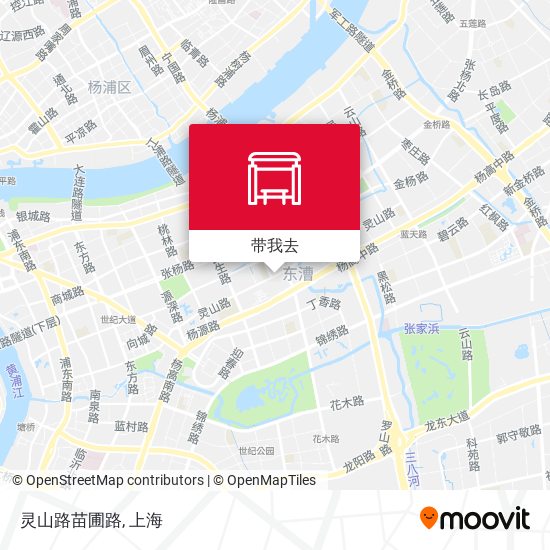 灵山路苗圃路地图