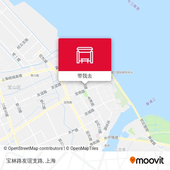 宝林路友谊支路地图