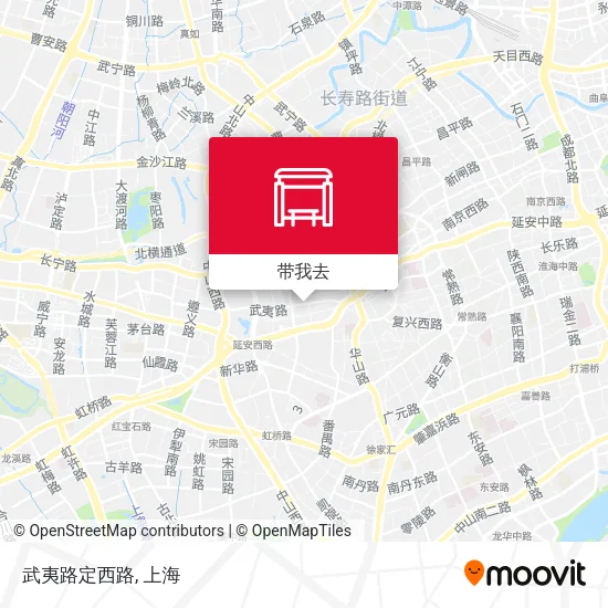 武夷路定西路地图