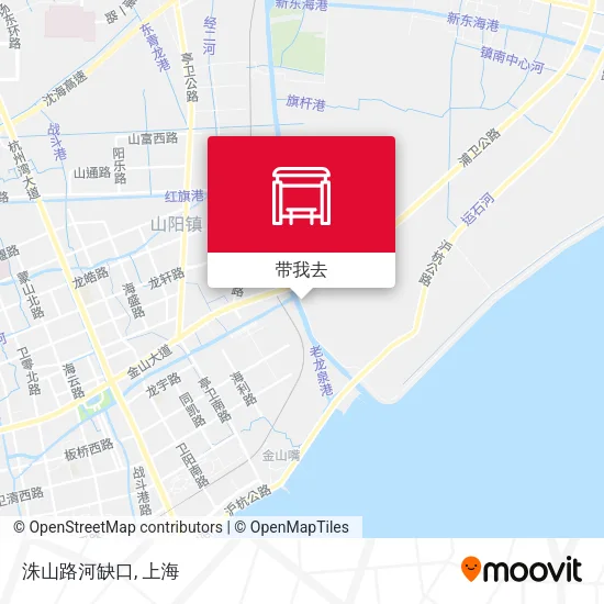 洙山路河缺口地图