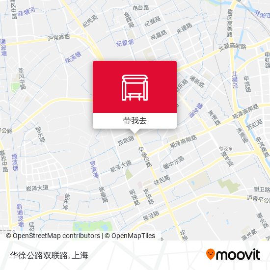华徐公路双联路地图