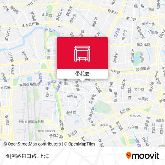 剑河路泉口路地图