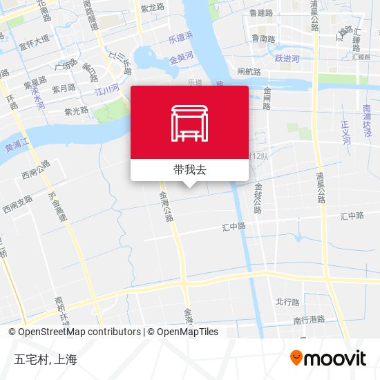 五宅村地图