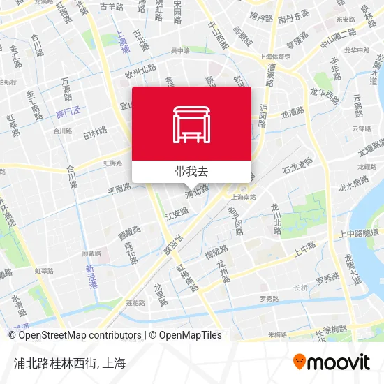 浦北路桂林西街地图